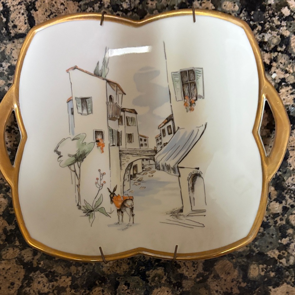 Ready to hang German plate